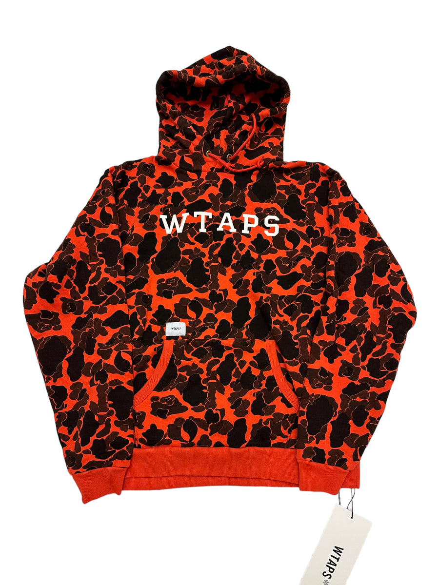 Wtaps camo hot sale hoodie