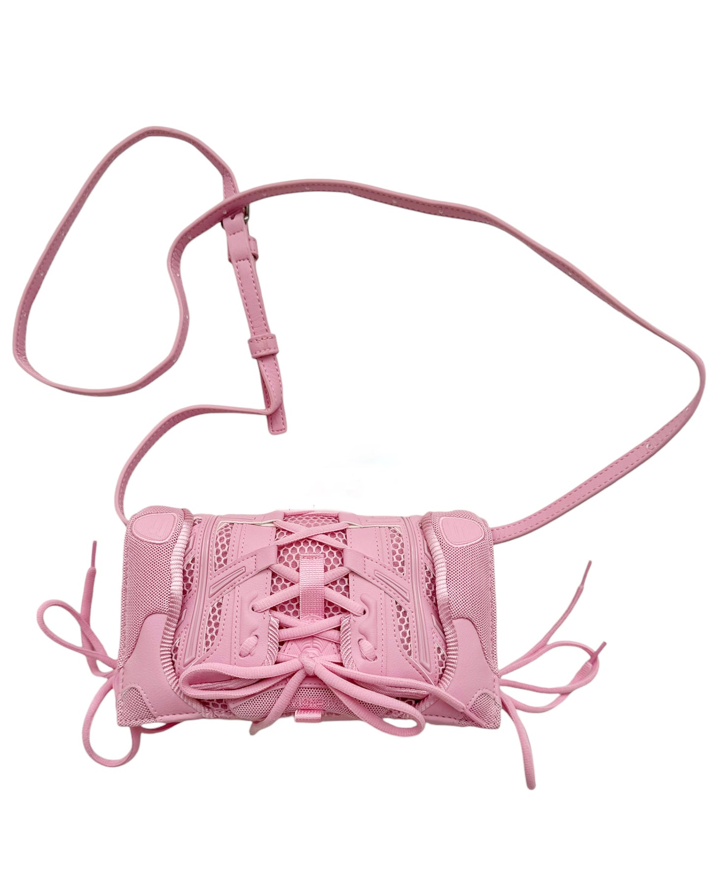 Pink Sneakerhead Crossbody Envelope Bag