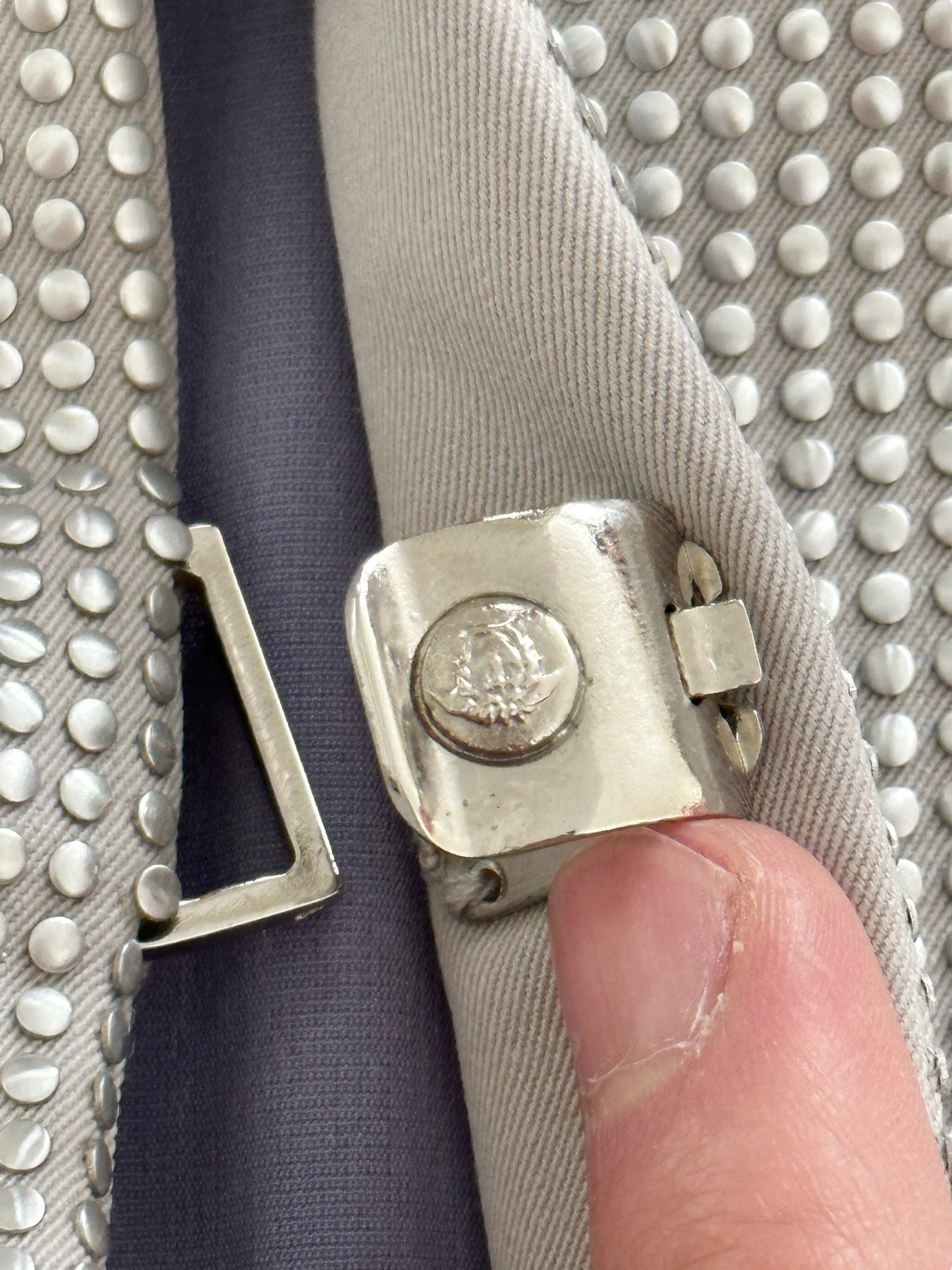 FW1998 Metal Armor Stud Top