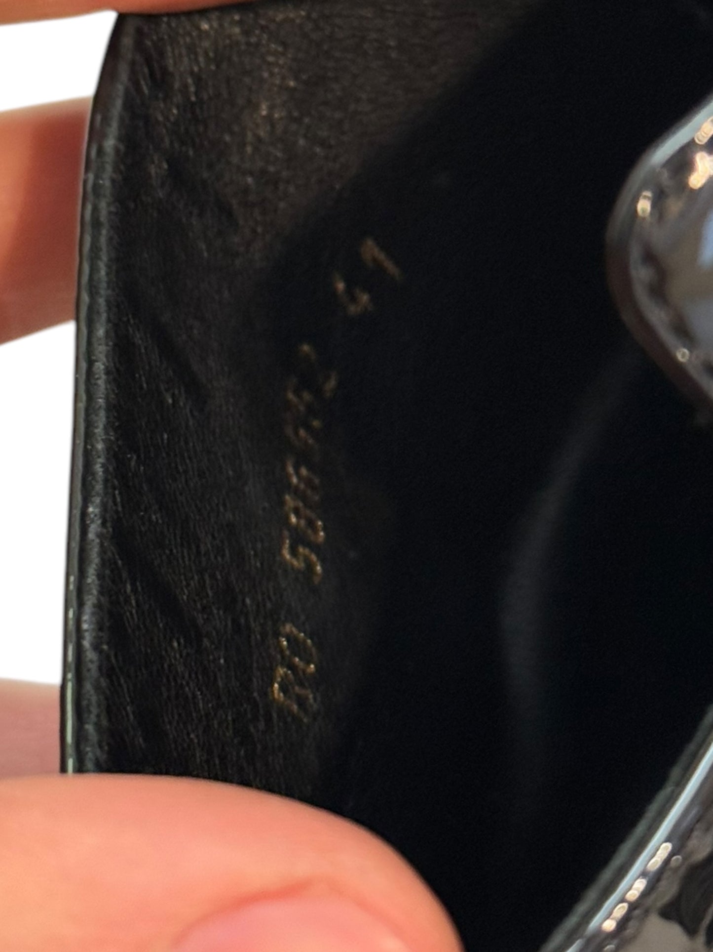 Signature Wyatt Patent Gloss Leather Boot w/Strap