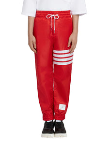 Relaxed Fit Red Ripstop Trackpant