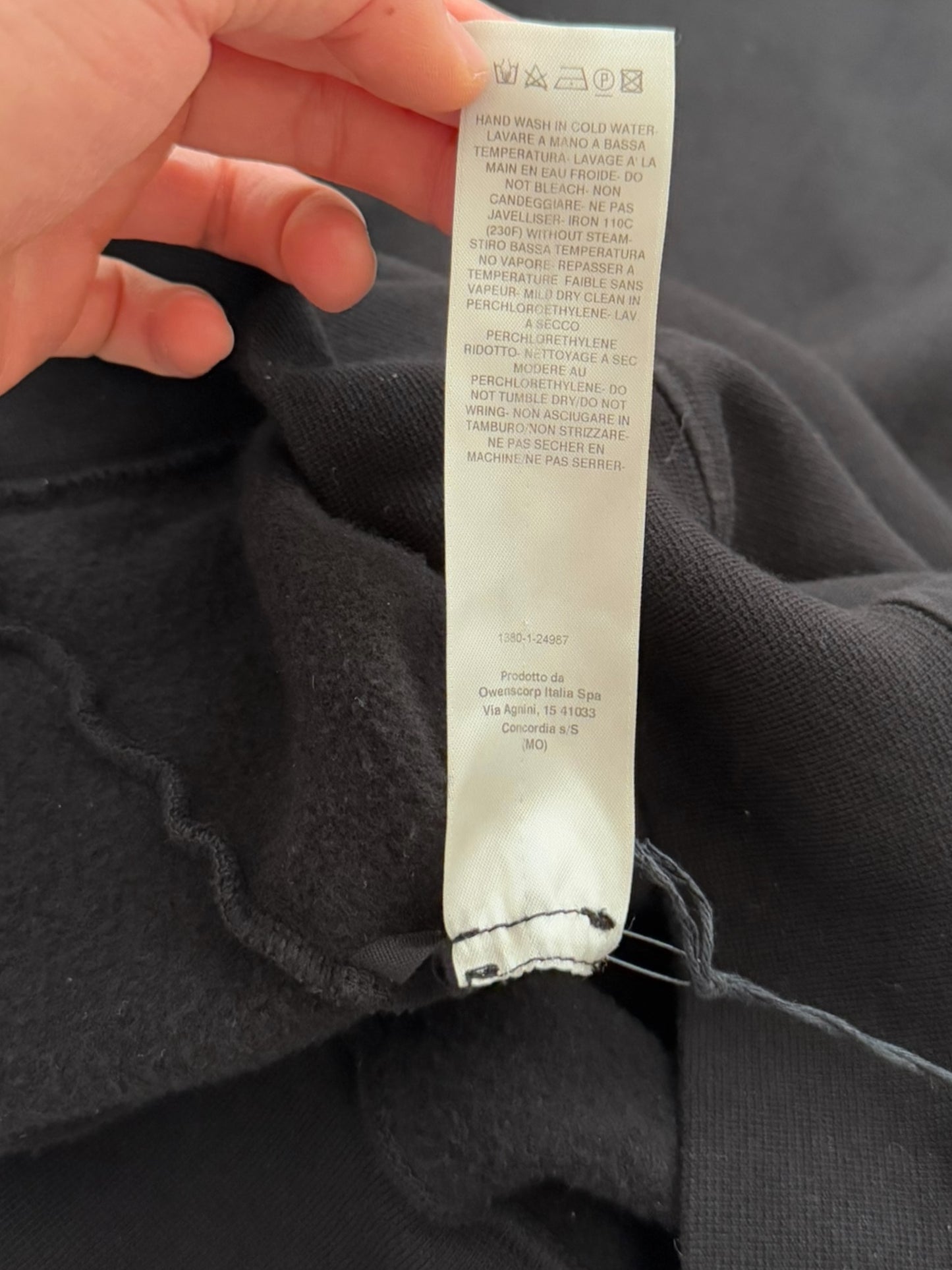 Tec Shoulder Pagoda Oversized Crewneck