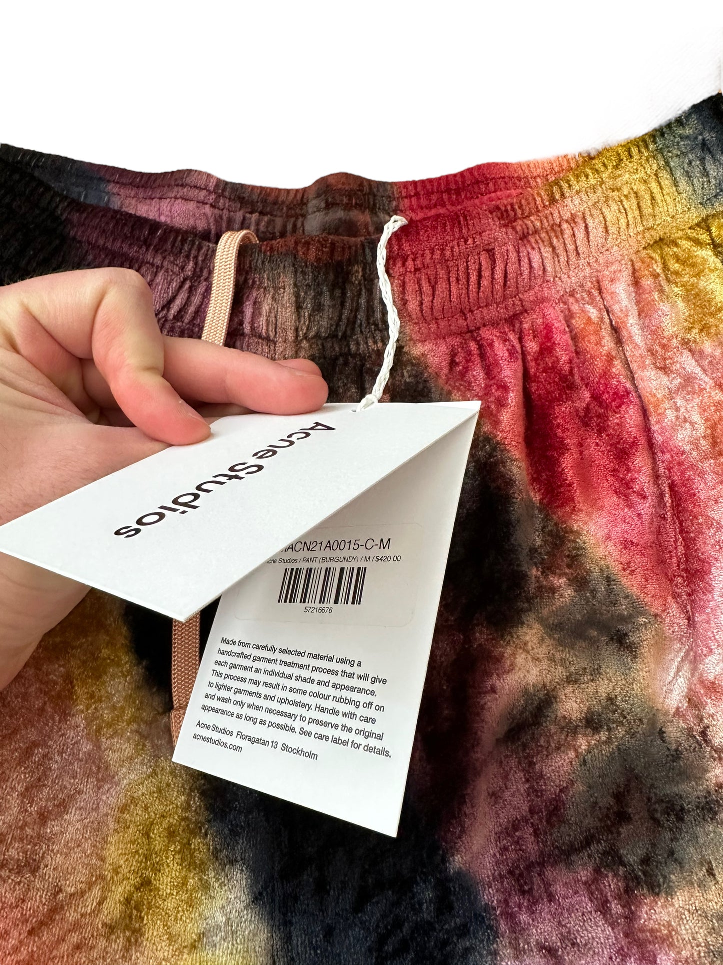 TieDye Velour Lounge Pants