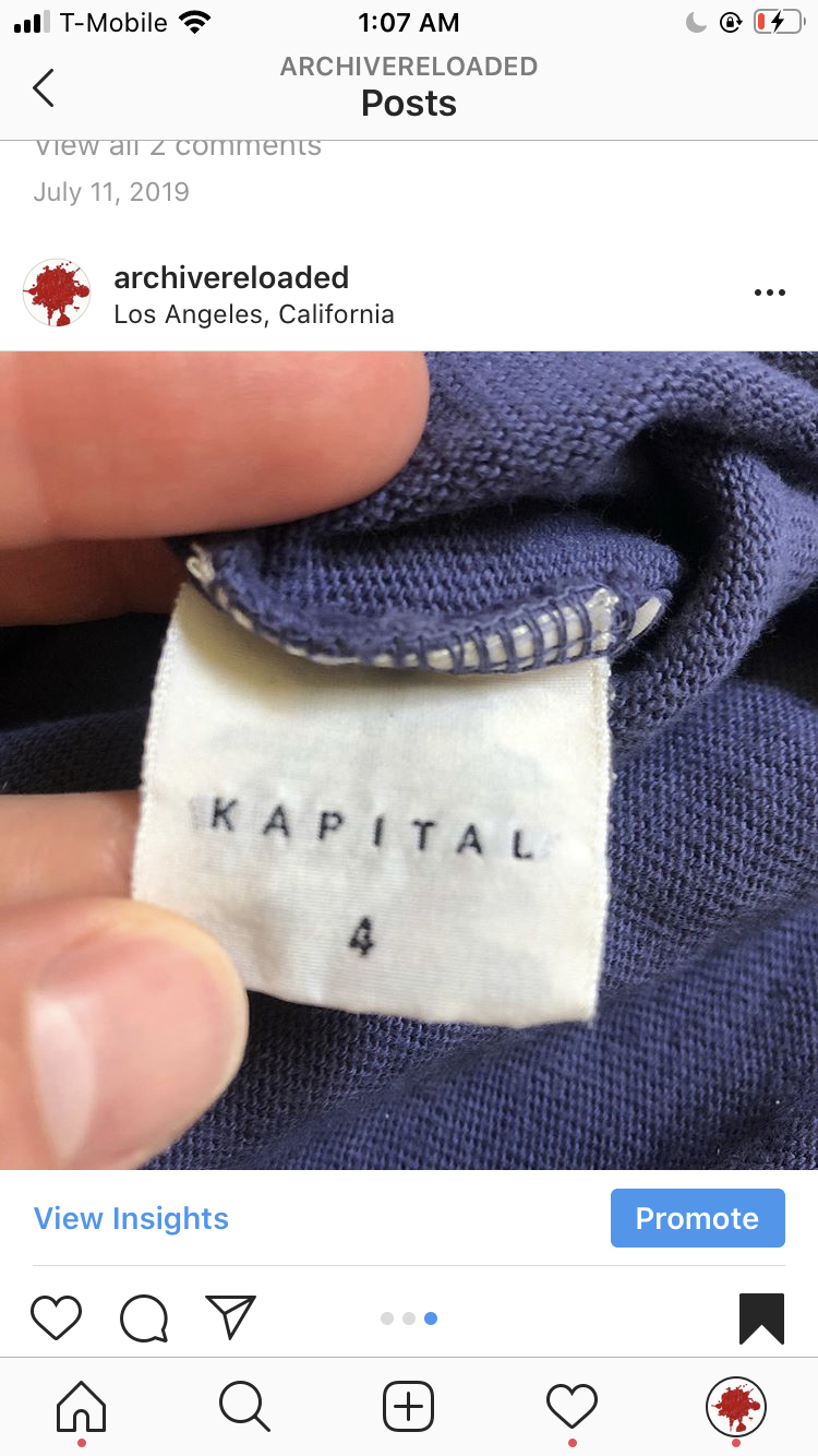 OG Kapital Purple/Navy Smile Face Long Sleeve