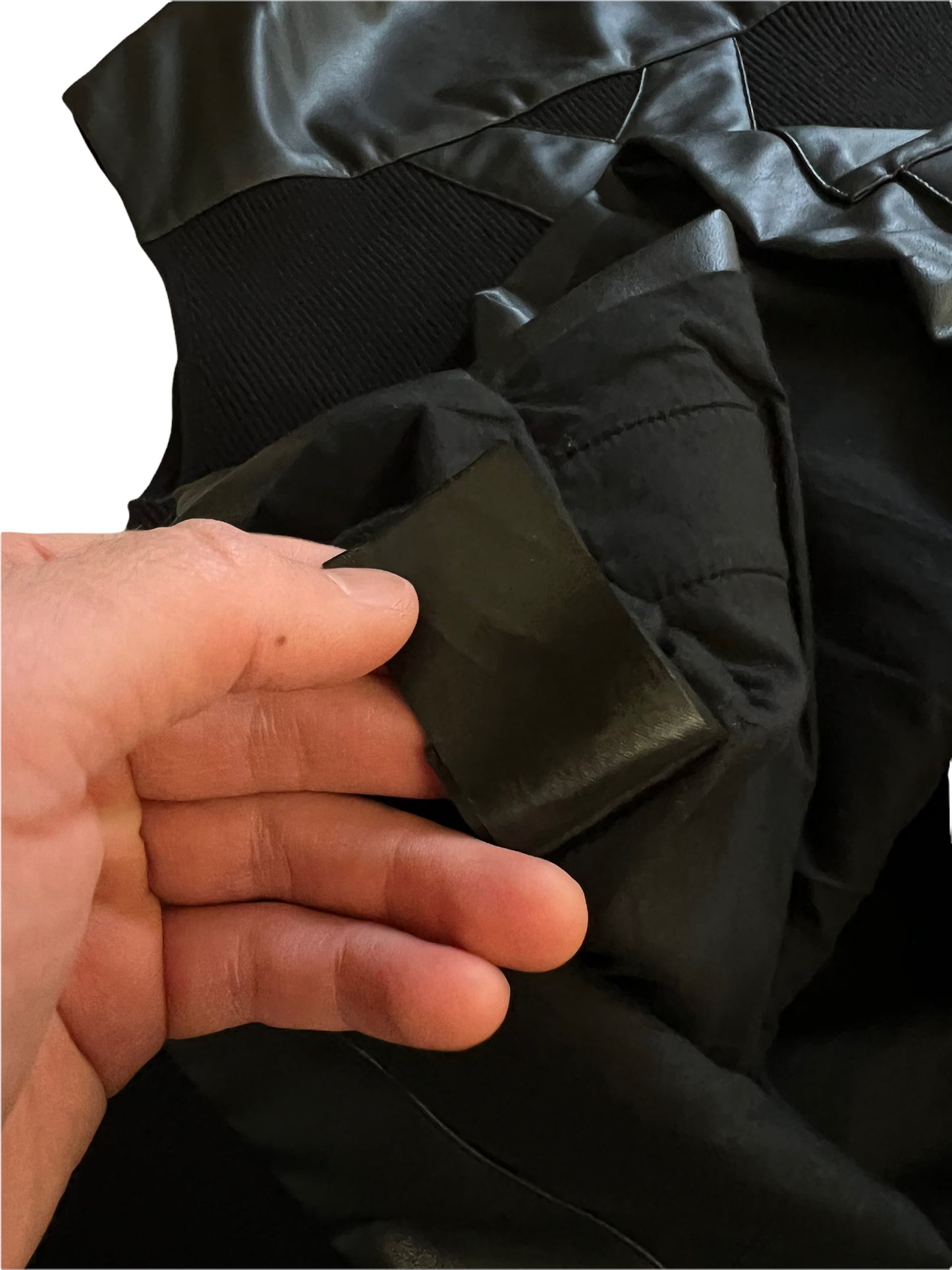 Samurai Vegan Leather Vest