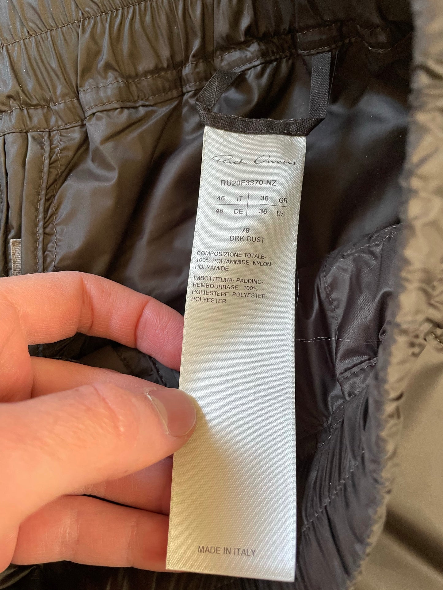 Fw20 Performa Zipper Joggers