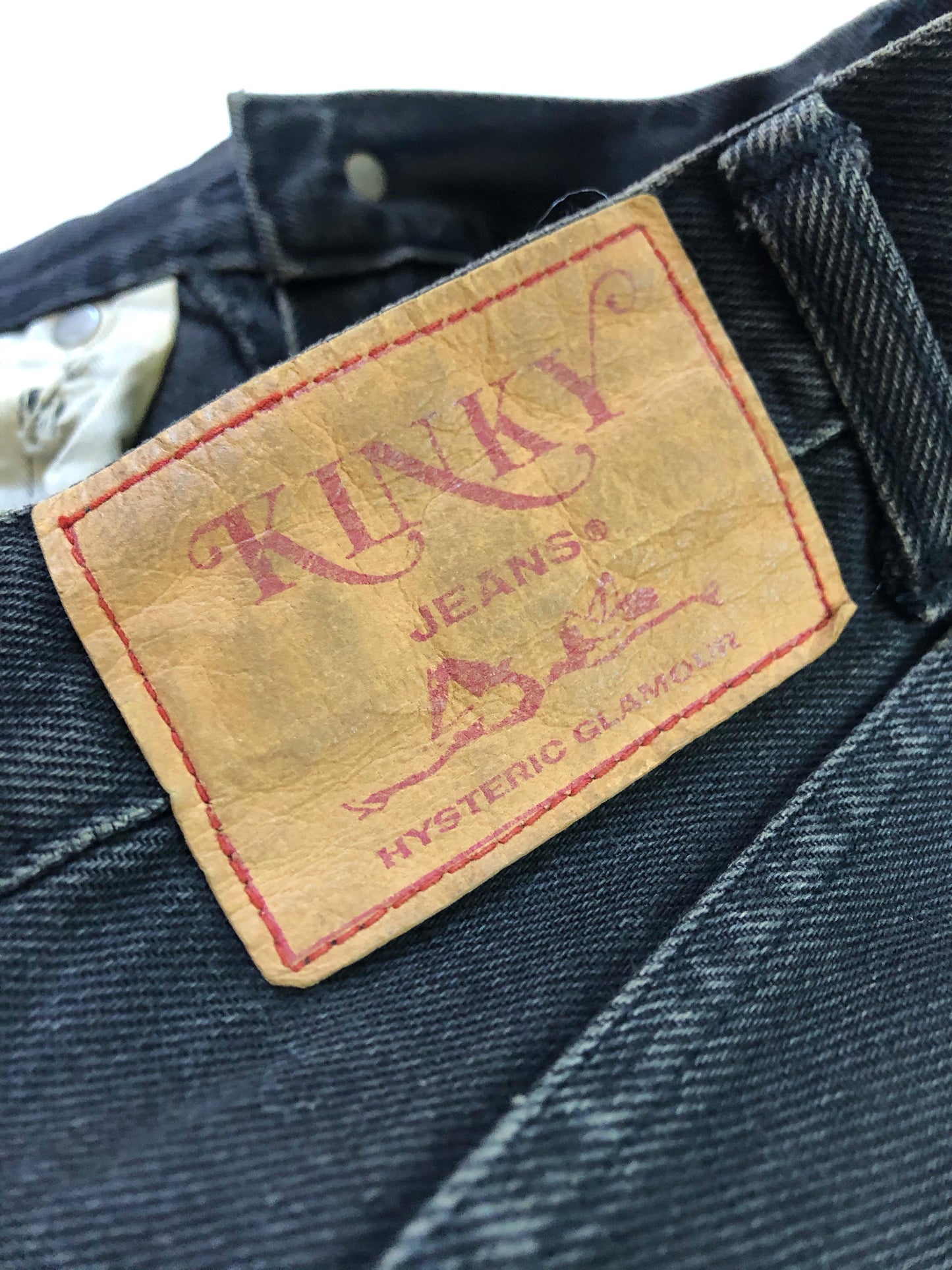 90’s Hagi Stacked Distress Denim