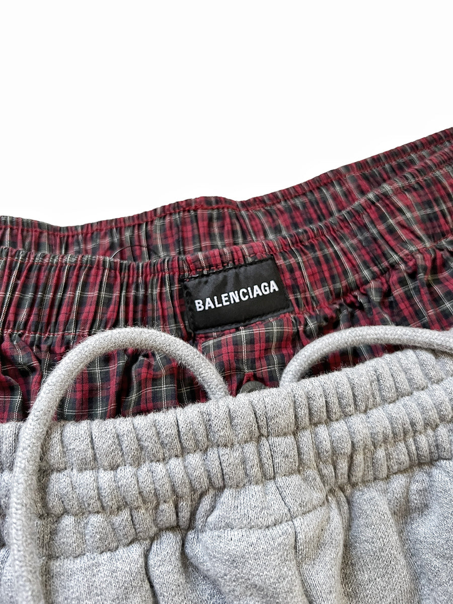 $1200 Balenciaga Sagging Boxer Sweats (To avoid confusion yes we are r, balenciaga sagging sweatpants