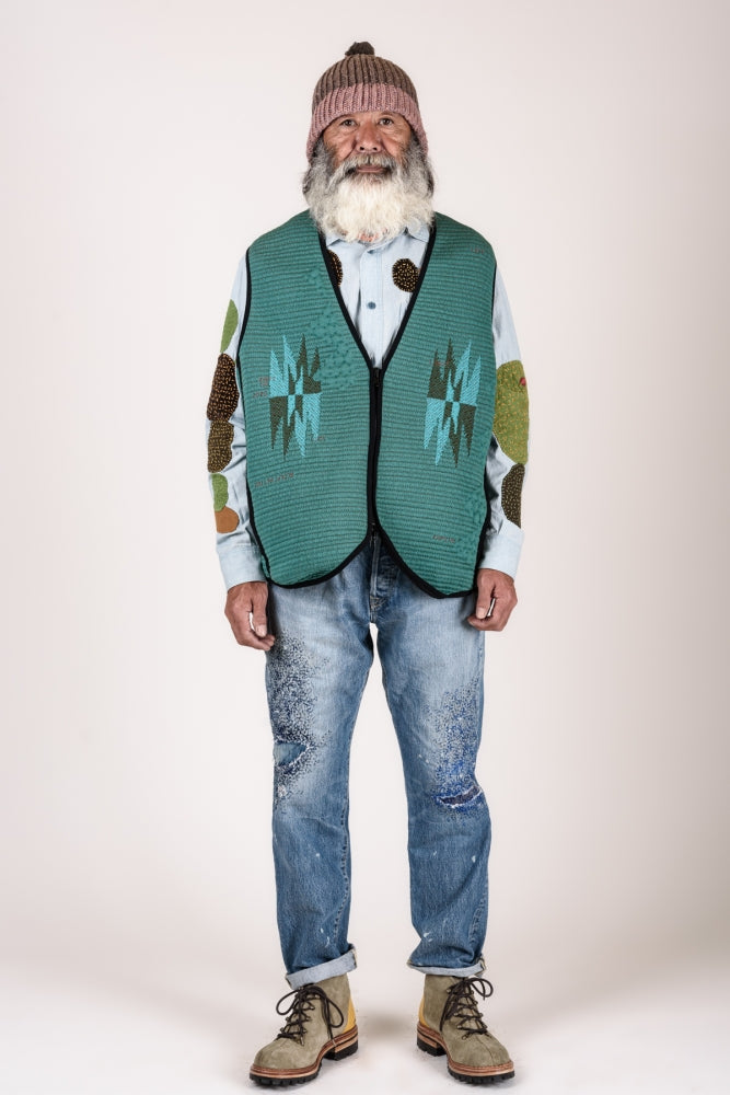 x Byborre 3D-Knit Chimayo Vest