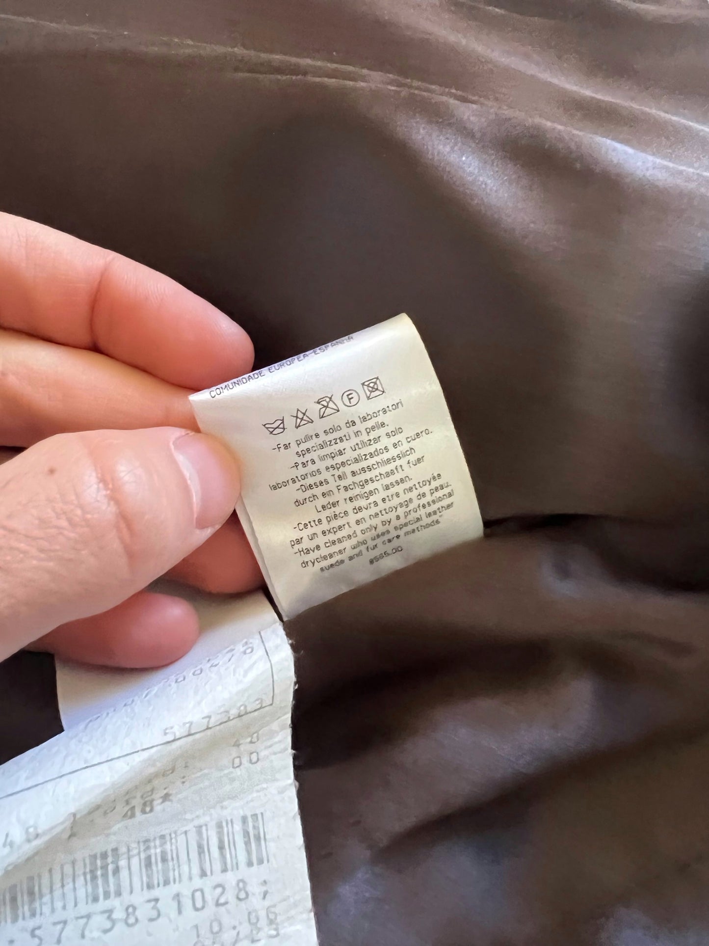 2000’s Rabbit Fur Leather Jacket