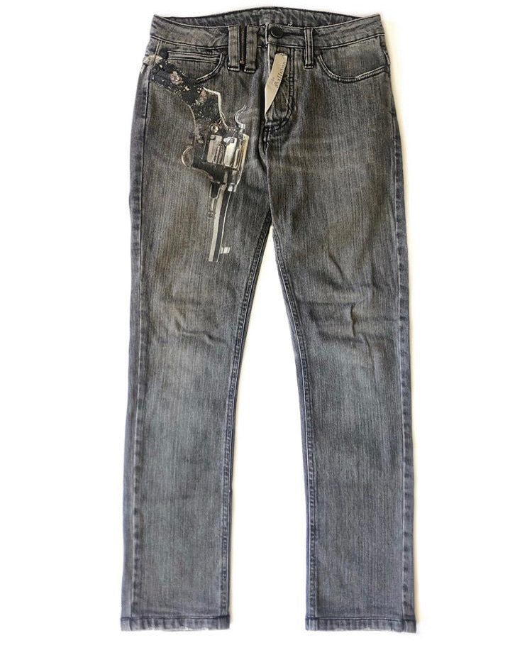 希少 John Galliano patchwork damage denim | hartwellspremium.com