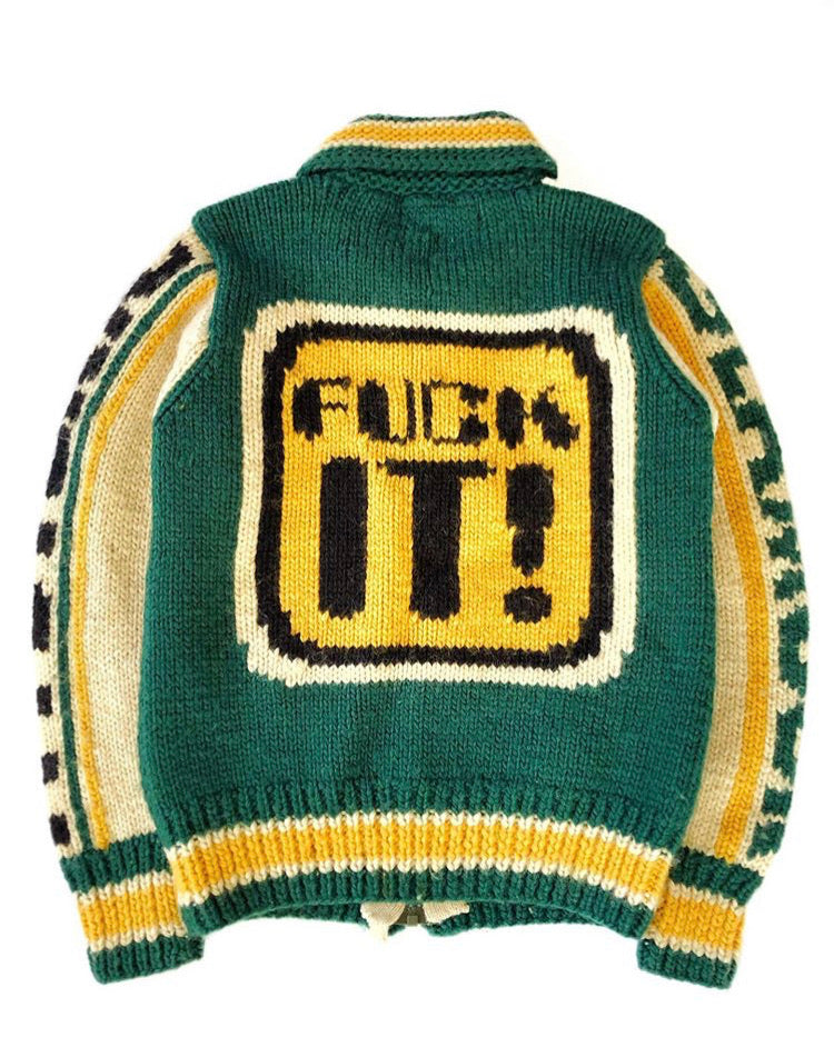 90’s Hysteric Glamour F*ck It Cardigan