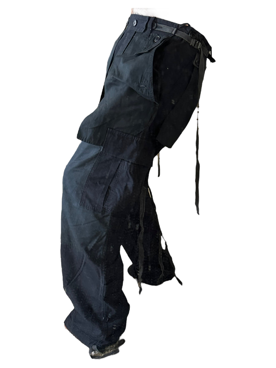 Reconstructed Parachute Cargo Pant