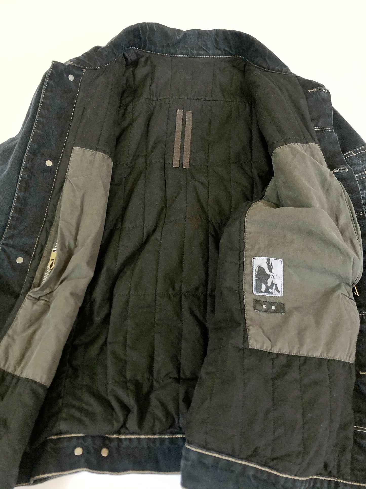 Drkshdw Backpocket Quilted Denim Jacket