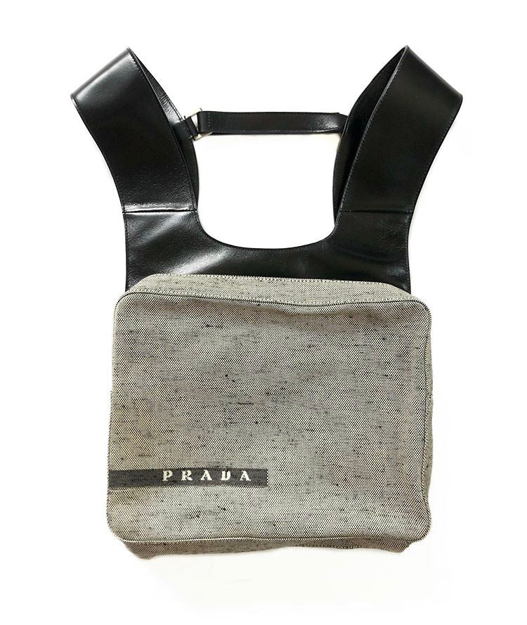 40,500円PRADA 1999 ファー チェストリグ