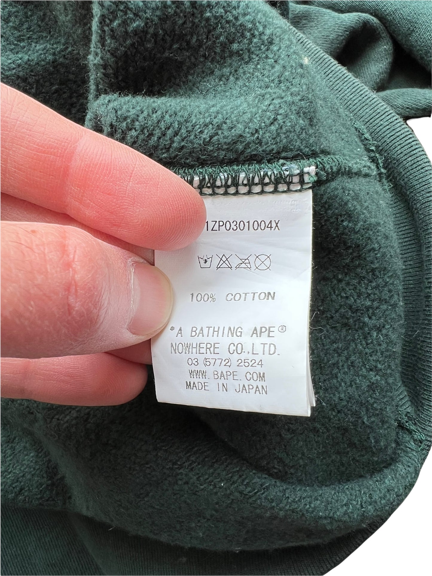 Mountain Green Cargo Hoodie