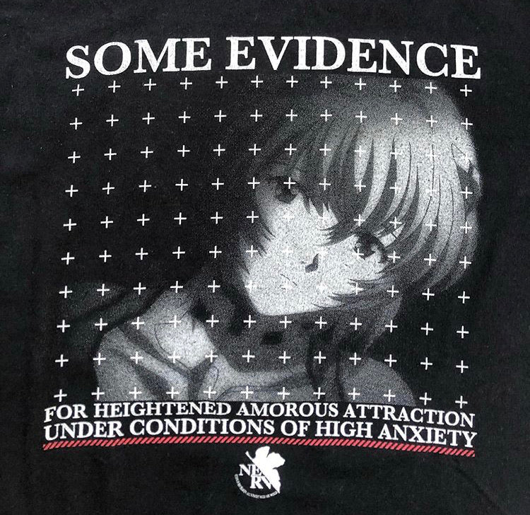 Vintage Evangelion Rei Ayanami Anxiety Tee