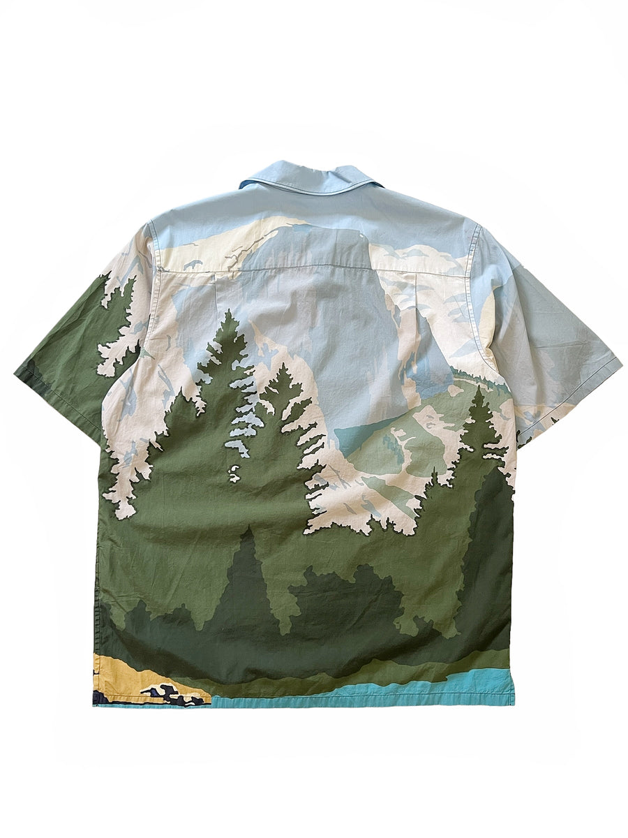 FW17 Mountain Watercolor Shirt Archive Reloaded