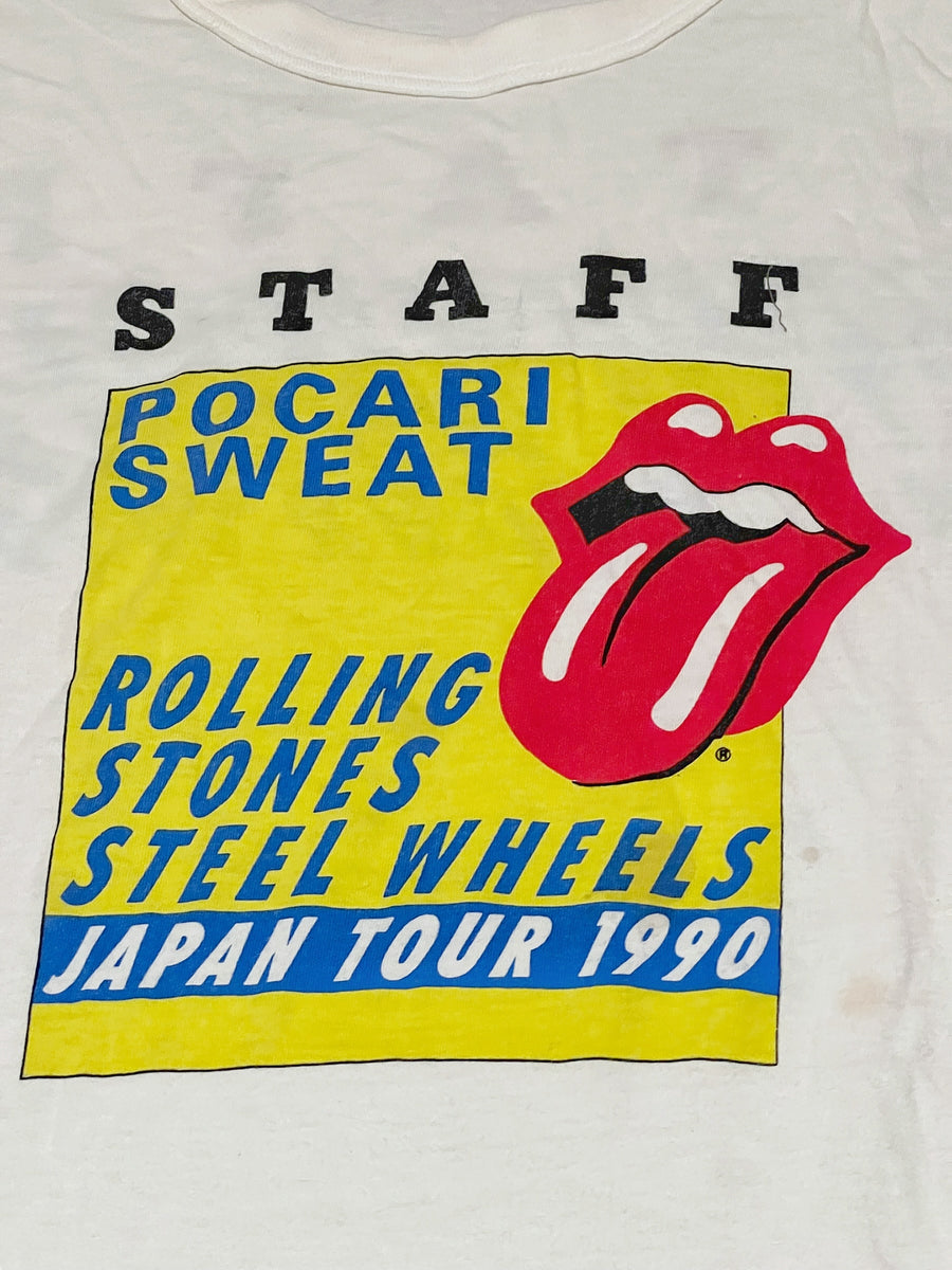 ☆ Rolling Stones 1990年日本公演記念テレホンカード1枚 ローリング ストーンズ STEEL WHEELS ツアーテレカ  in東京ドーム - その他