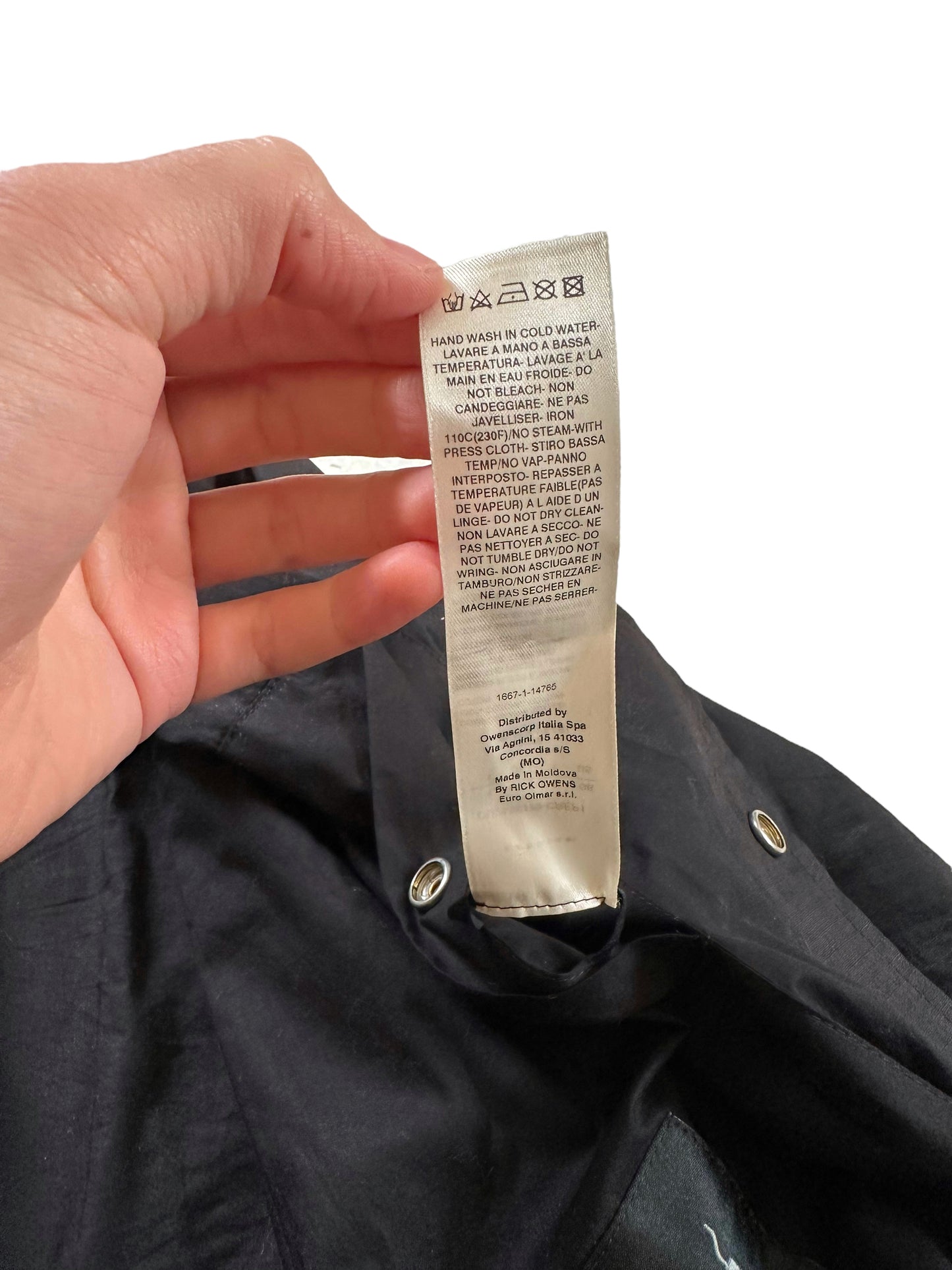 SS20 Woven Coach Jacket Photograph Print