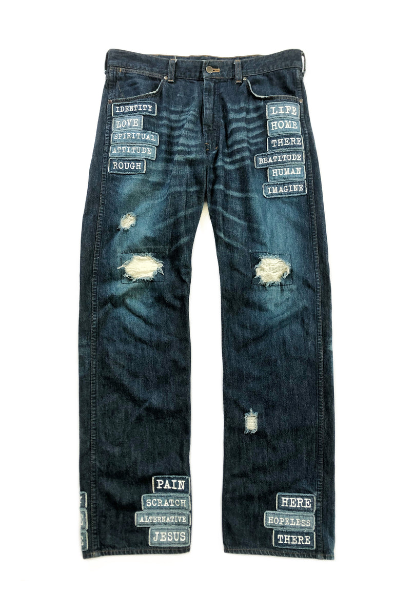 Ss02 Modern Age Patch Denim – Archive Reloaded