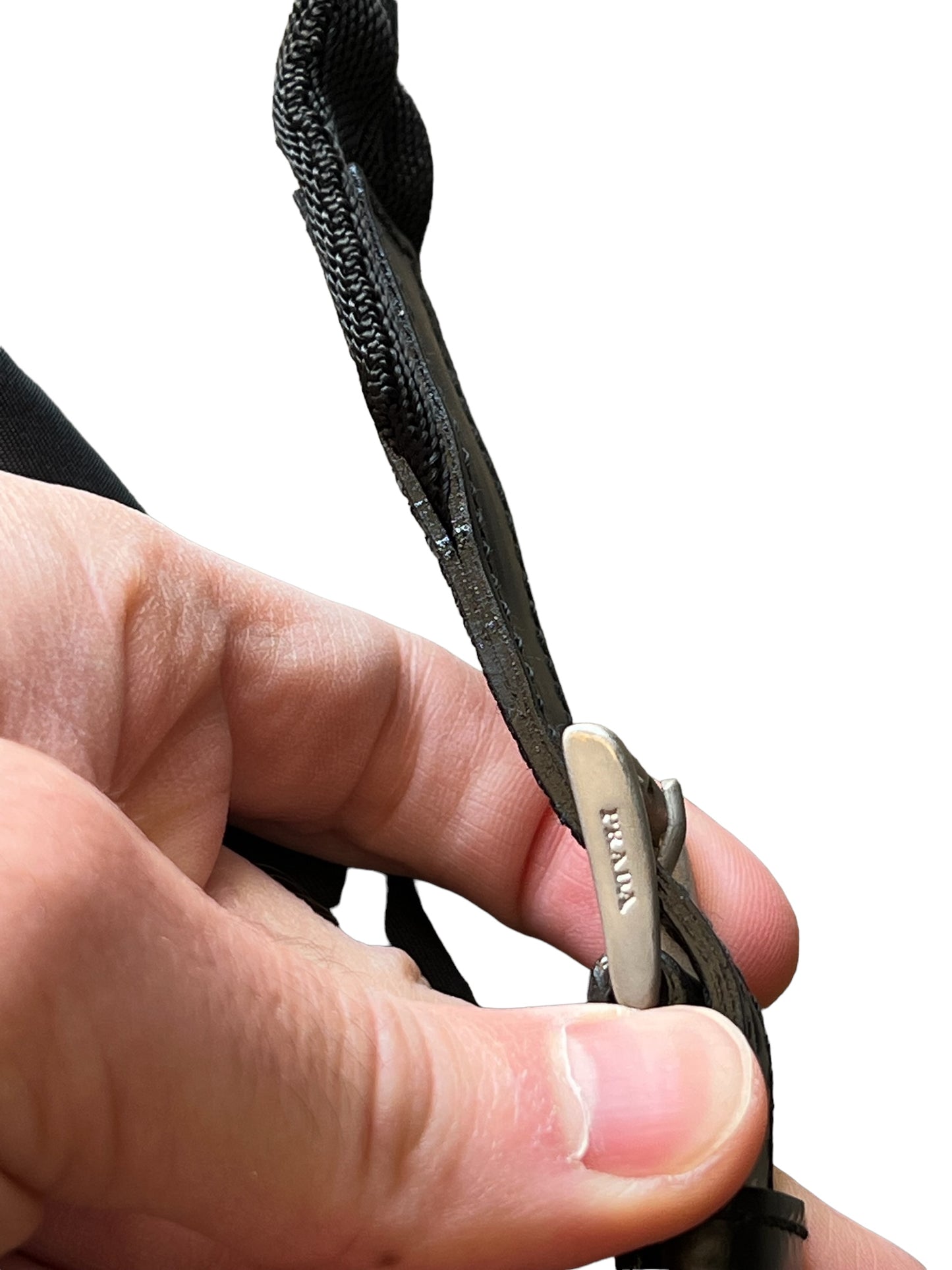 Black Nylon Backpack