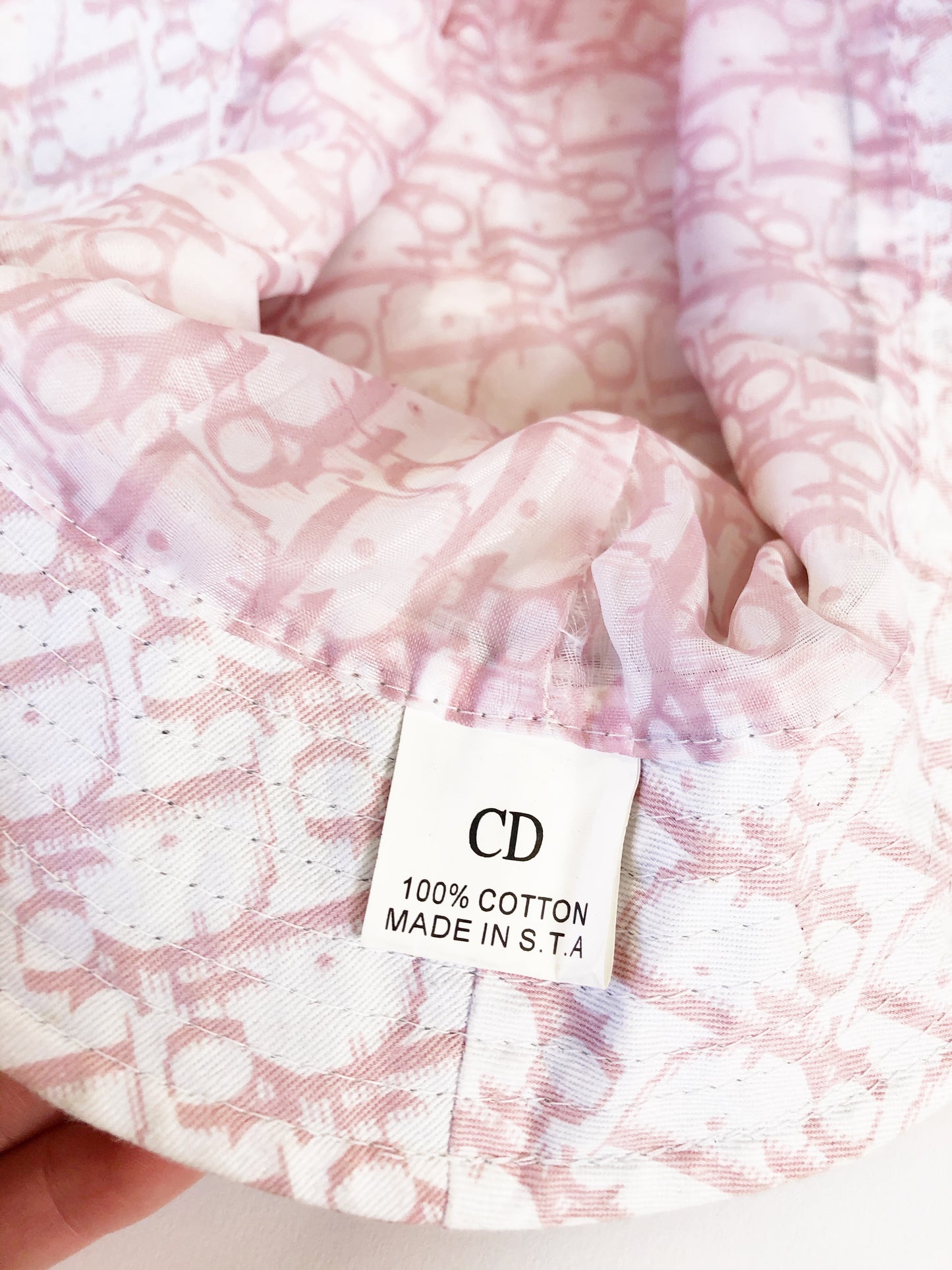 Trotter Monogram Bucket Hat