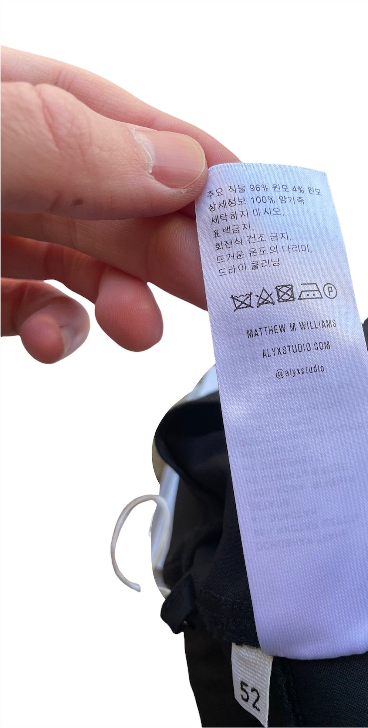 Tactical Leather Panel Cargo Pants