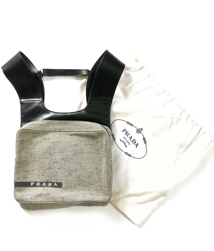 prada sport 99ss chest rig back pack-