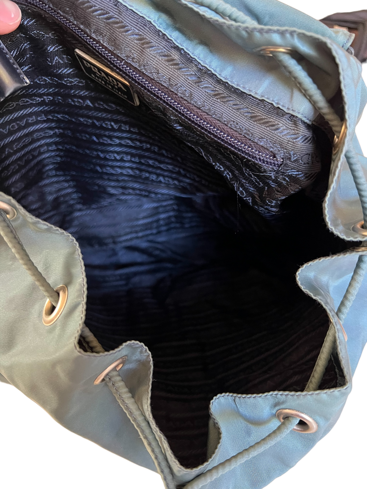 Large Turqoise Backpack