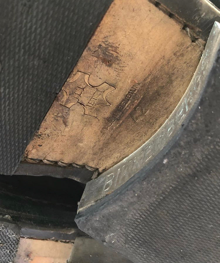 1997 Dirk Bikkemberg Steel Heel Bungee Cord Boot