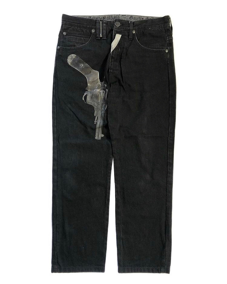 1990’s John Galliano Gun Denim