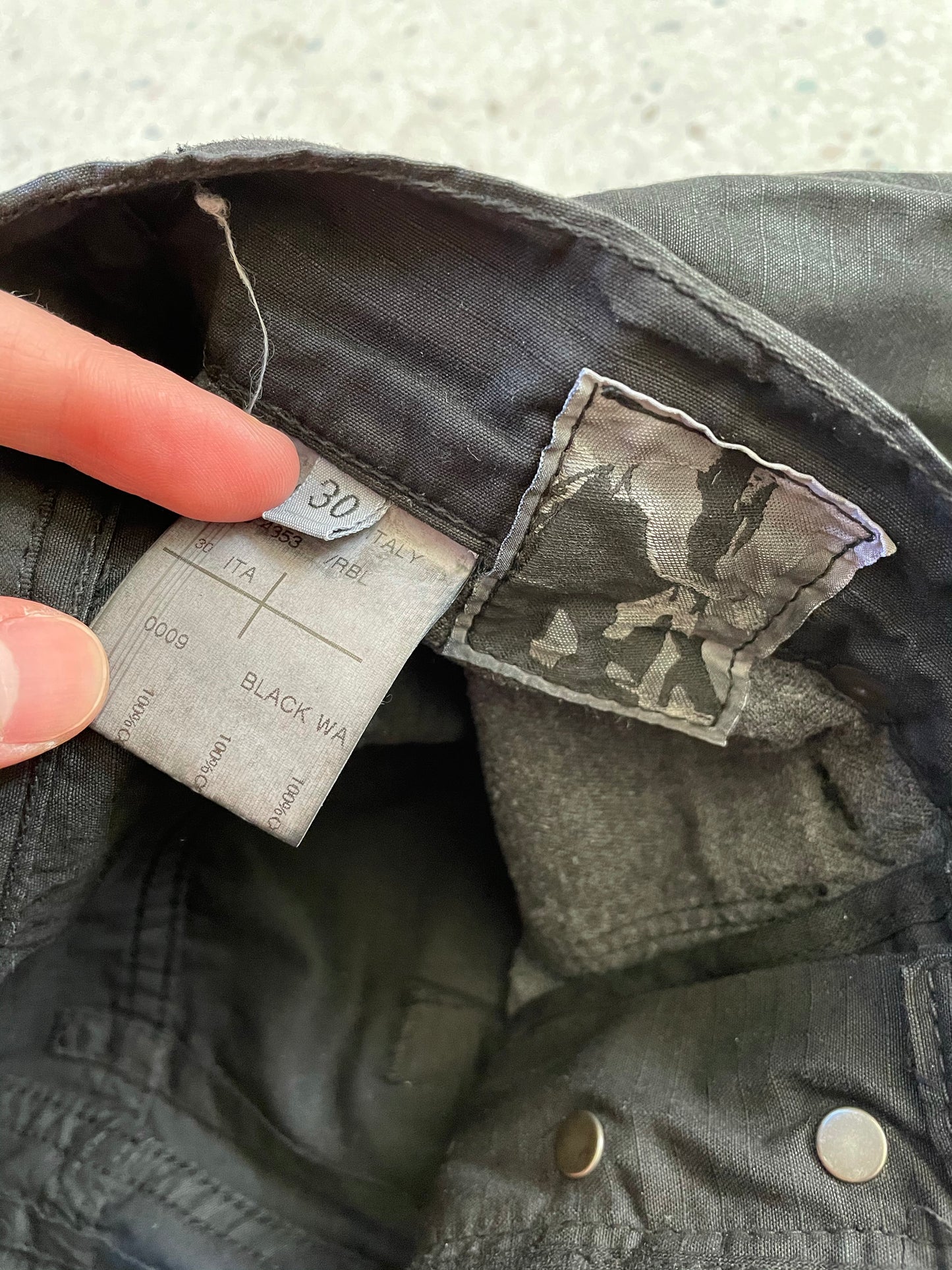 OG Drkshdw Waxed Pants