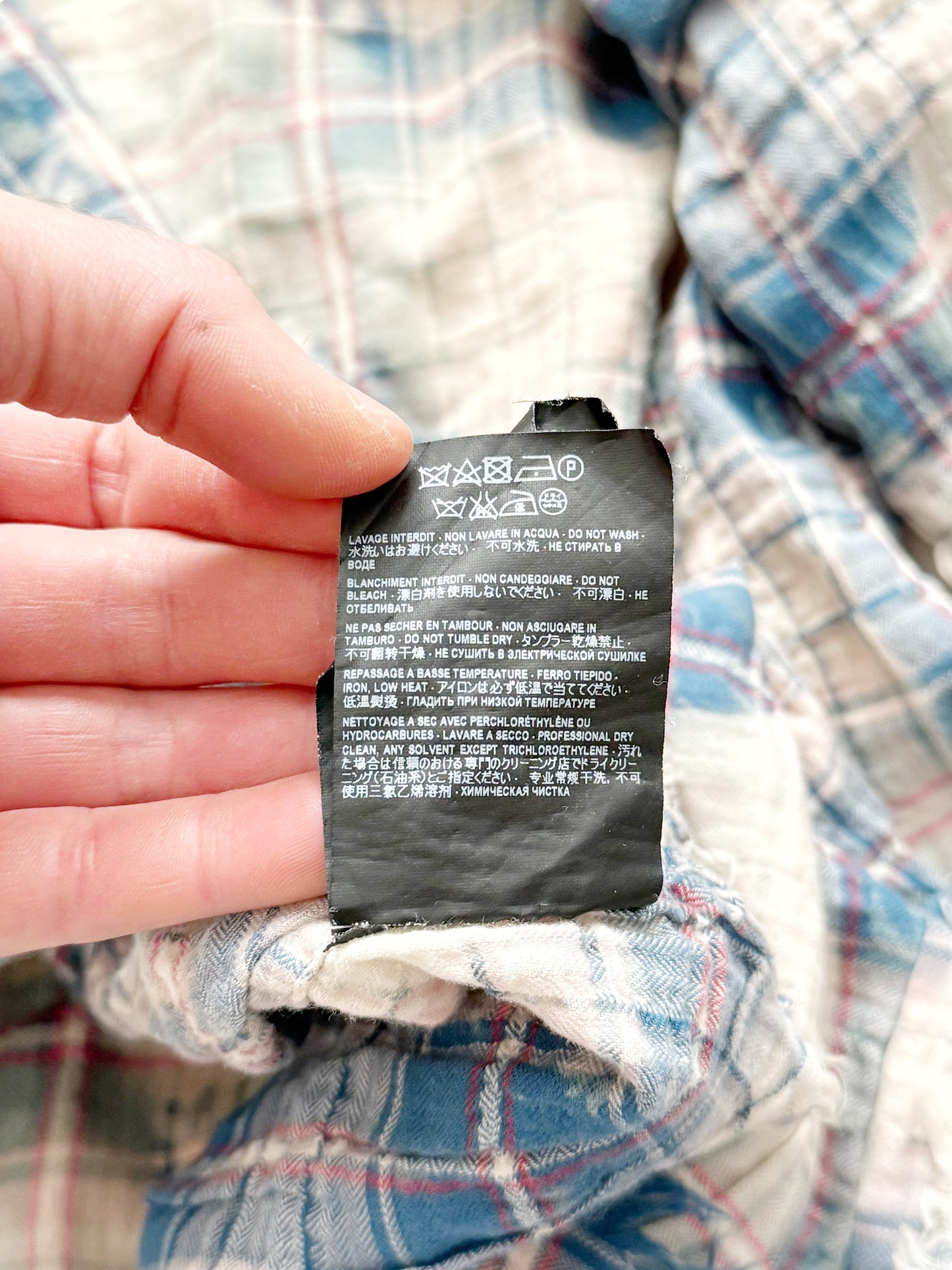 2016 Surf Sound Bleach Flannel