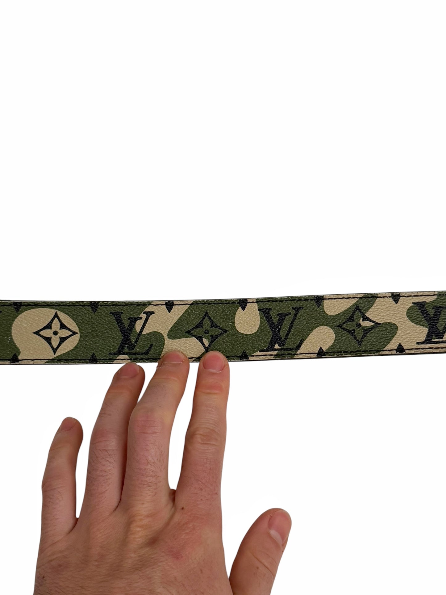 2007 Monogramouflage Monogram Camo Belt