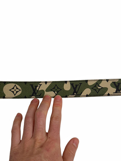 2007 Monogramouflage Monogram Camo Belt