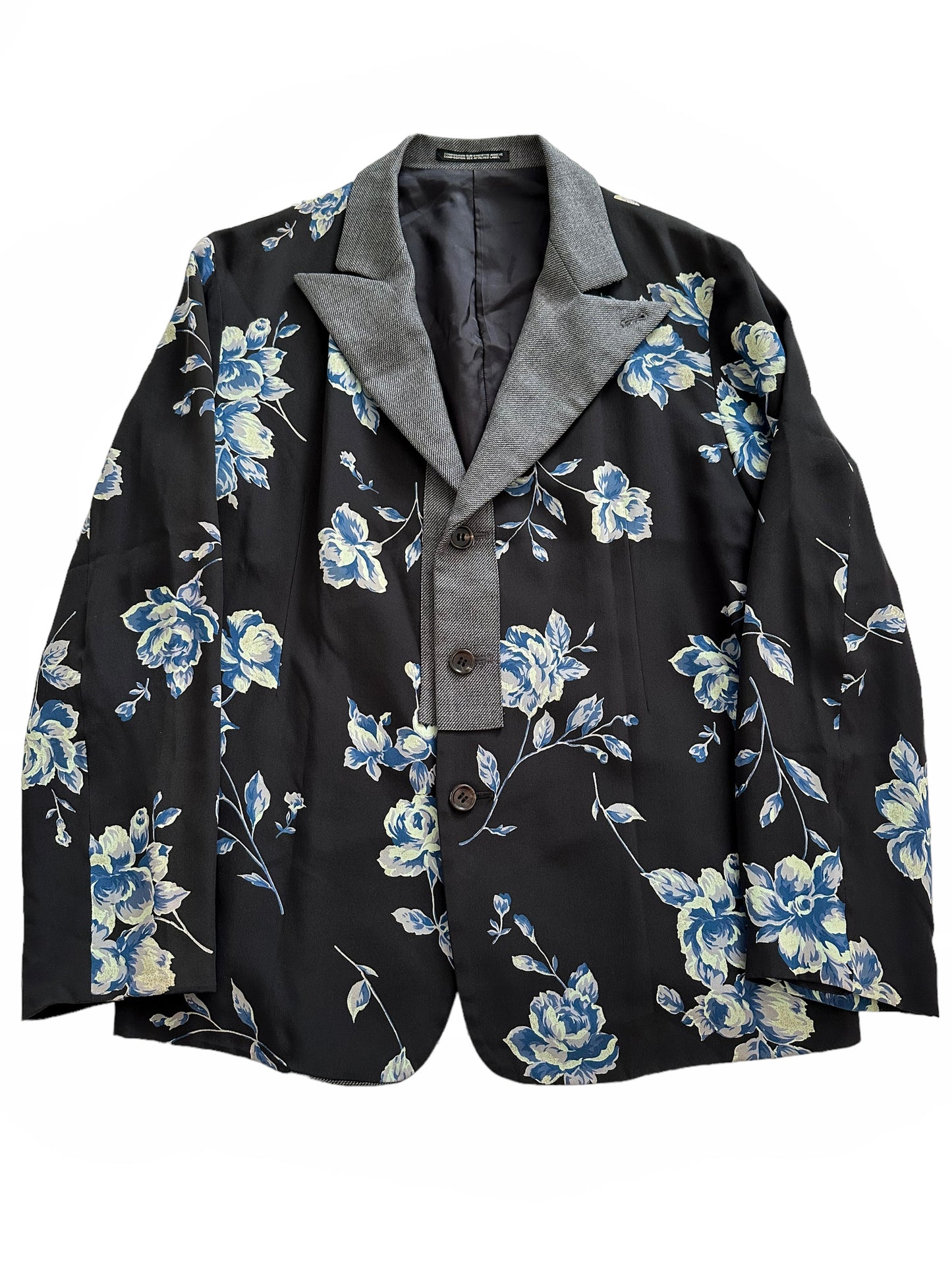 Cupro Flower Blazer