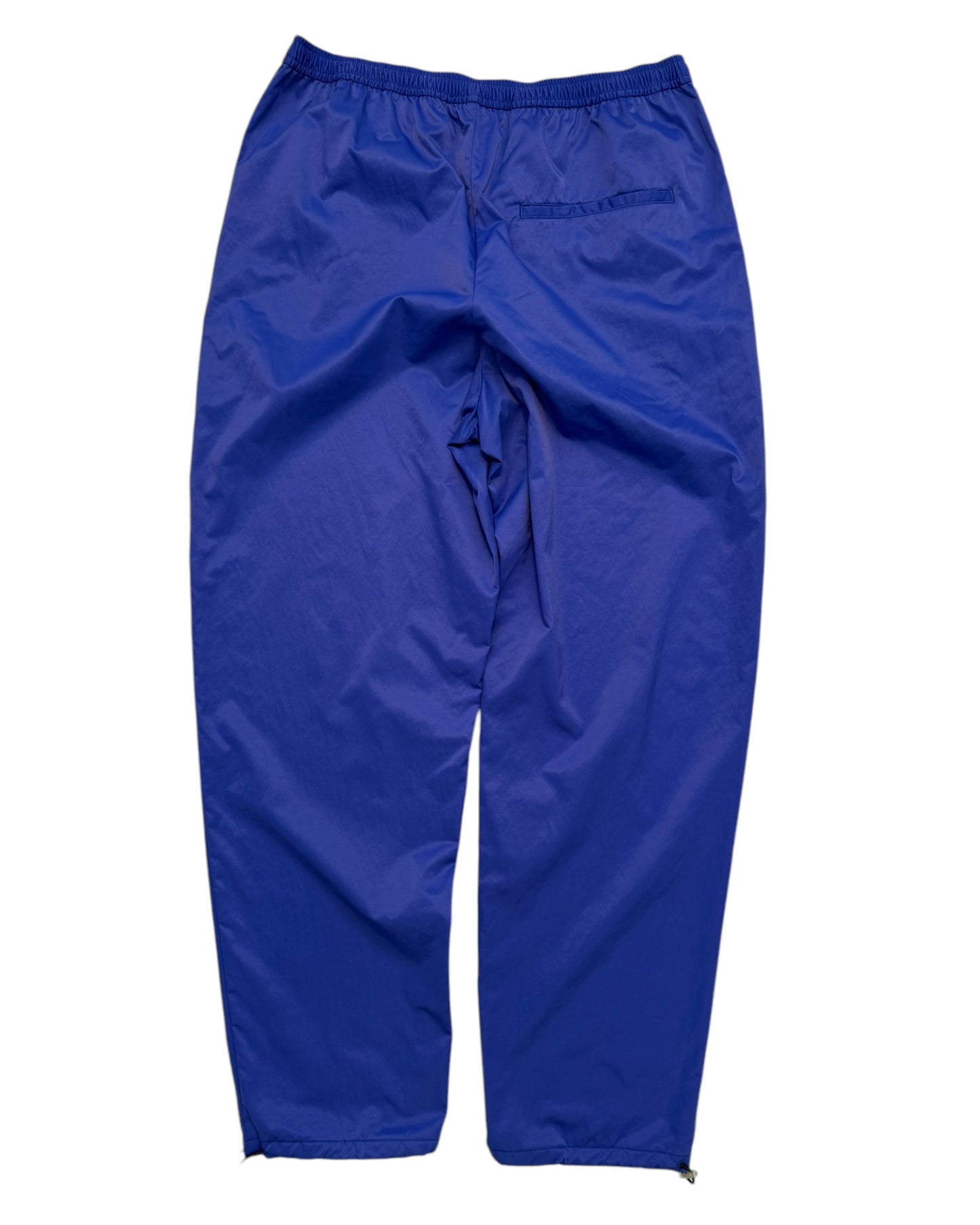 Nylon Blue Track Trouser