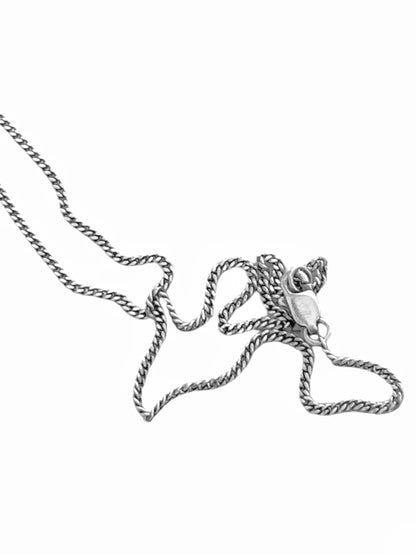 Hedi Slimane Sterling Silver Bee Necklace