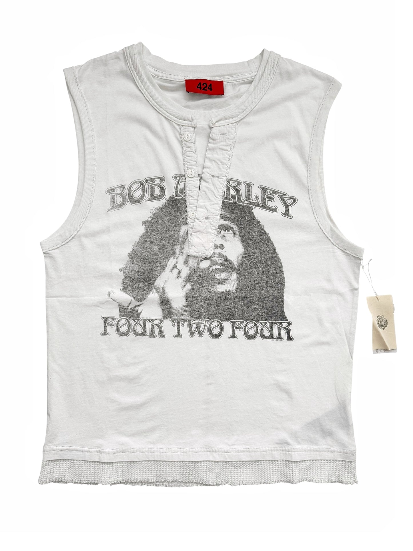 2026 Bob Marley & Wailers Layered Thermal Tank Top