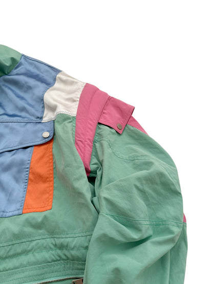 Retro Structured Windbreaker