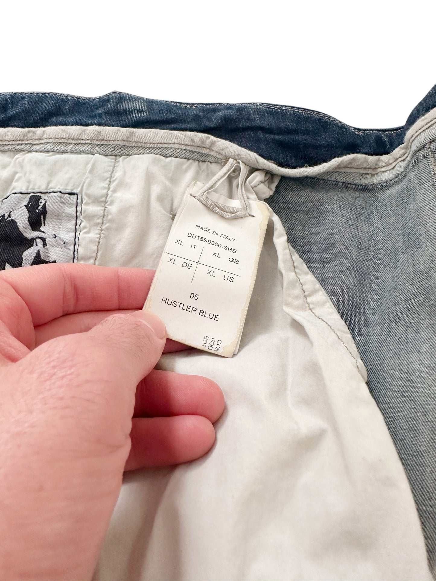 OG Hustler Blue Wash Aircut Denim