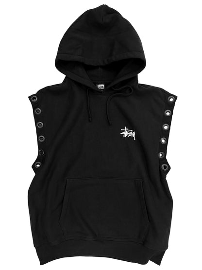 x Stussy Sleeveless Rivet Hoodie