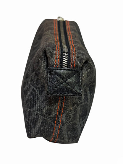 “Flight” Black Trotter Monogram Small Pouch