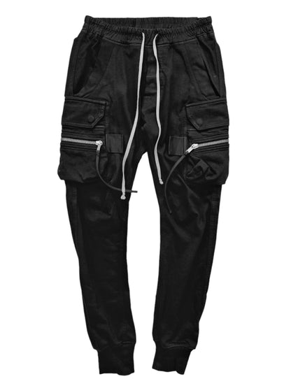 Glitter Cargo Jogger Black