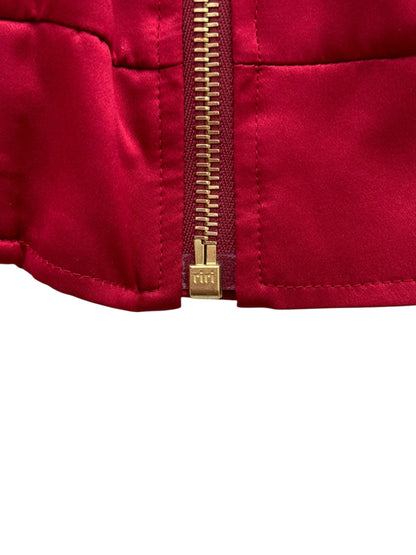 Satin Morocco Bomber Jacket