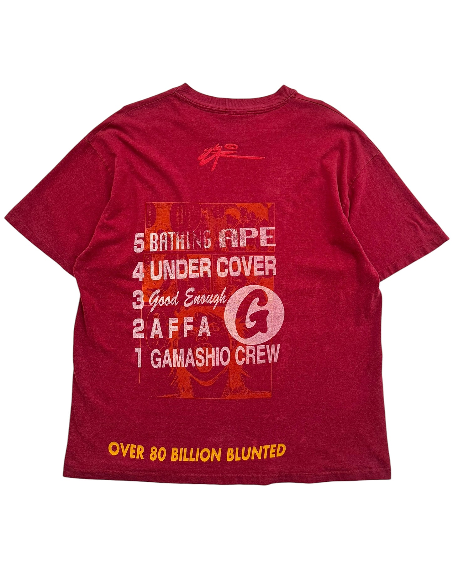 1993 1/1 Akira Nowhere Marijuana McDonalds AFFA Bape Undercover Shirt