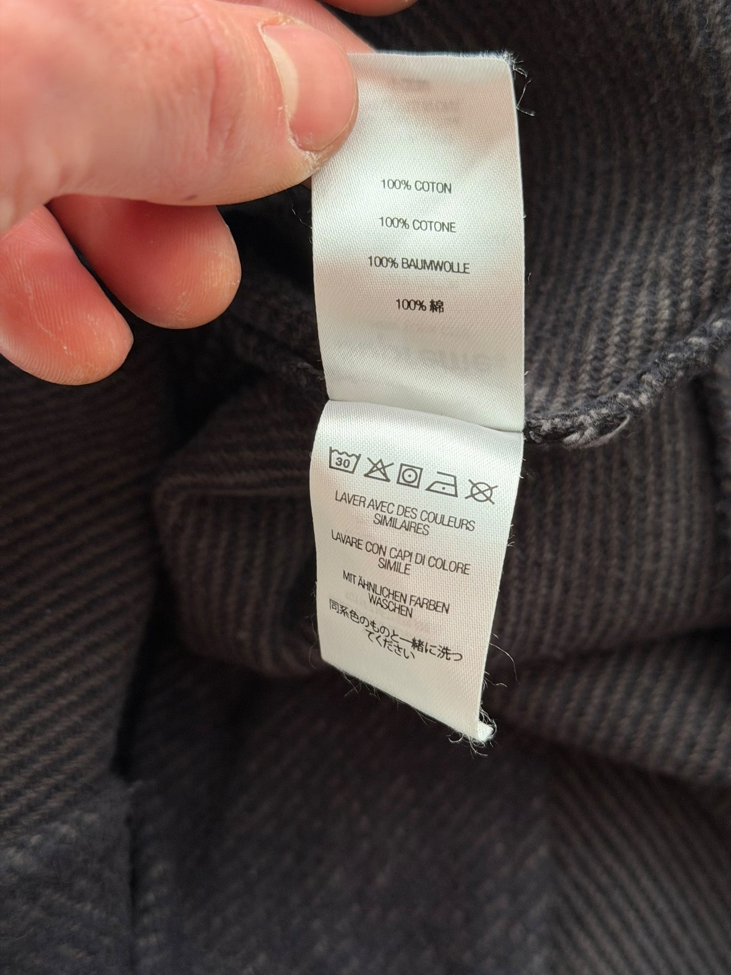 Heavy Grey Flannel Shirt