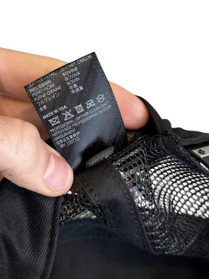 Leather Star Patch Hat