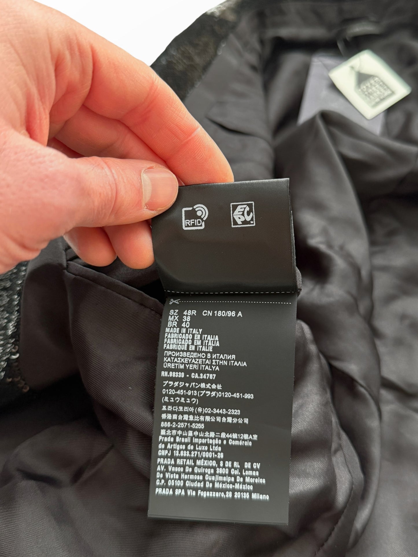 2021 Sequin Embellished Blazer